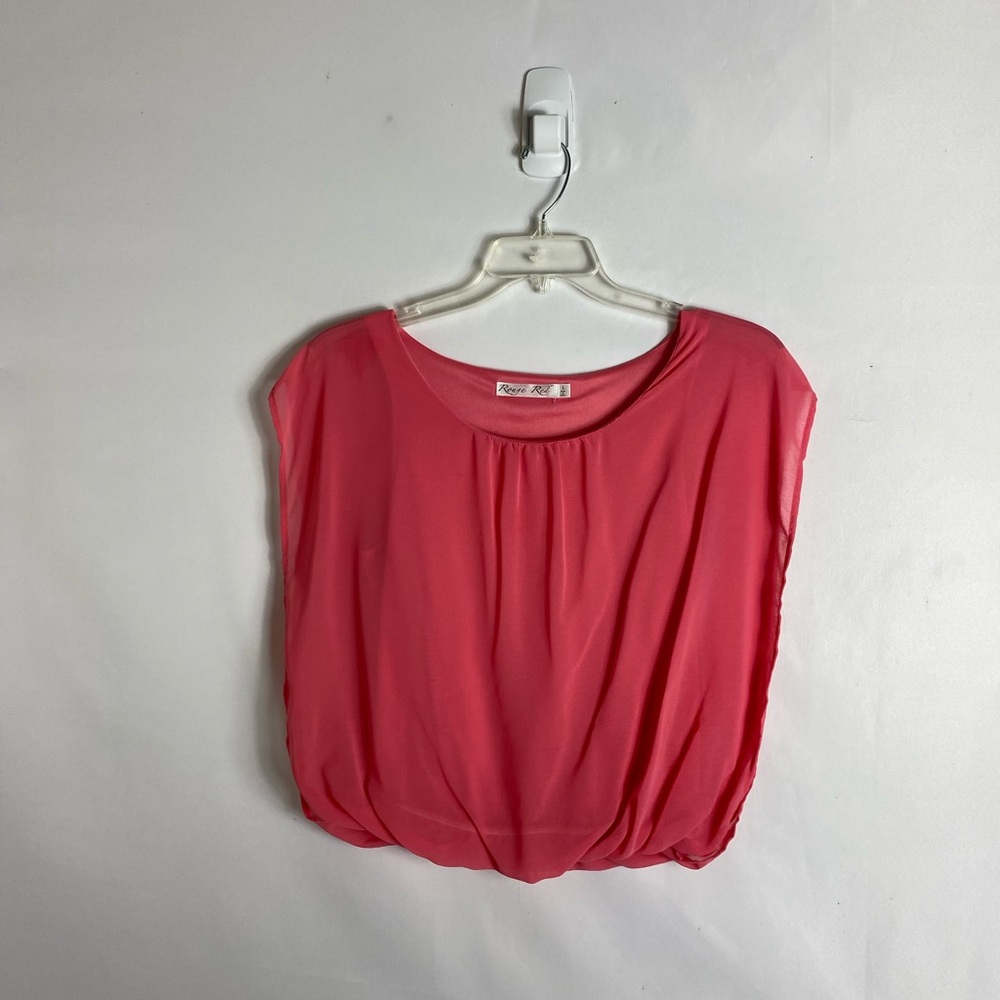 Rouge red blouse